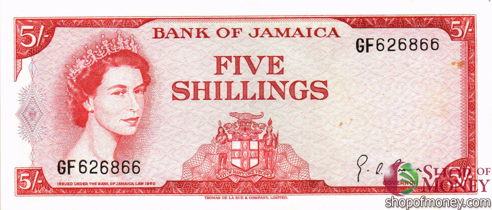 ЯМАЙКА 5 ДОЛЛАРОВ мини 1