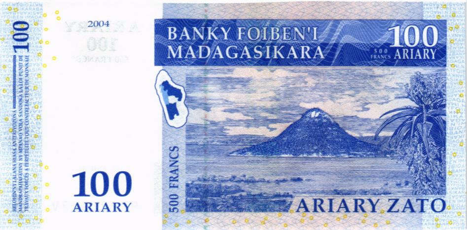 МАДАГАСКАР 100 АРИАРИ мини 2