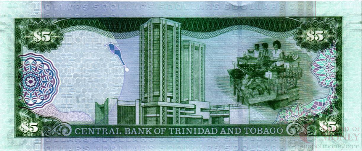 ТРИНИДАД И ТОБАГО 5 ДОЛЛАРОВ мини 2