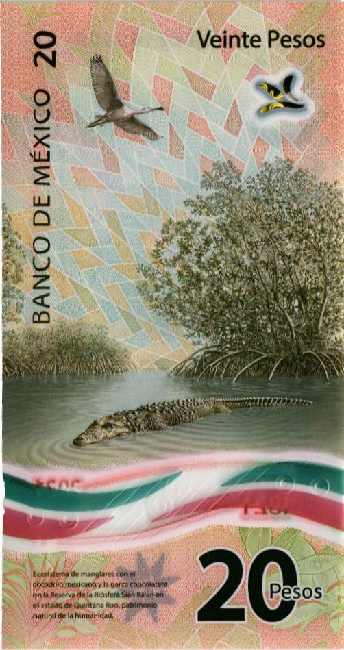 МЕКСИКА 20 ПЕСО (07.02.2023) мини 2