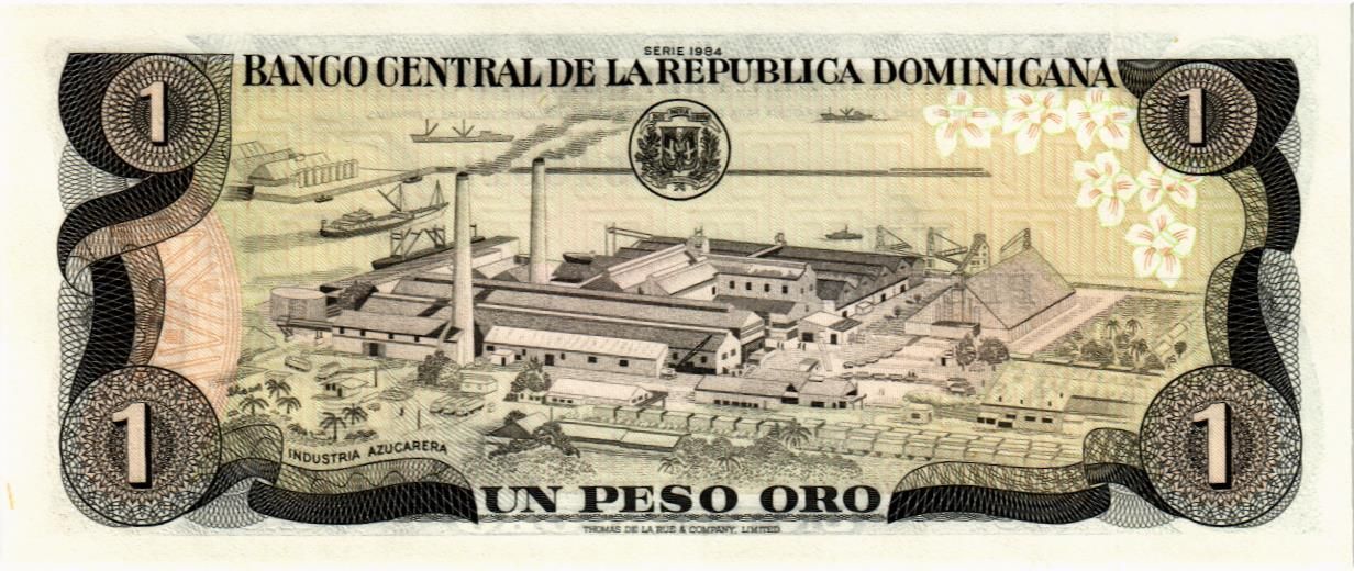 ДОМИНИКАНСКАЯ РЕСПУБЛИКА 1 ПЕСО мини 2