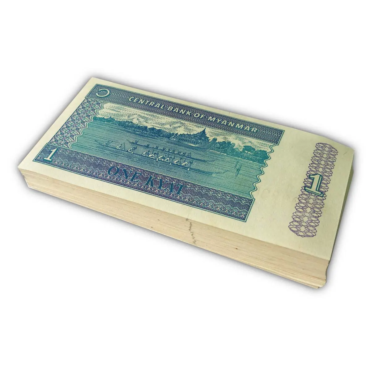 МЬЯНМА 1 КЬЯТ (100 БАНКНОТ) мини 2