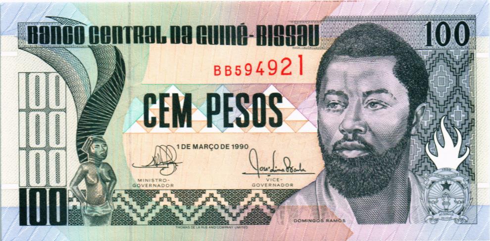 ГВИНЕЯ-БИСАУ 100 ПЕСО мини 1