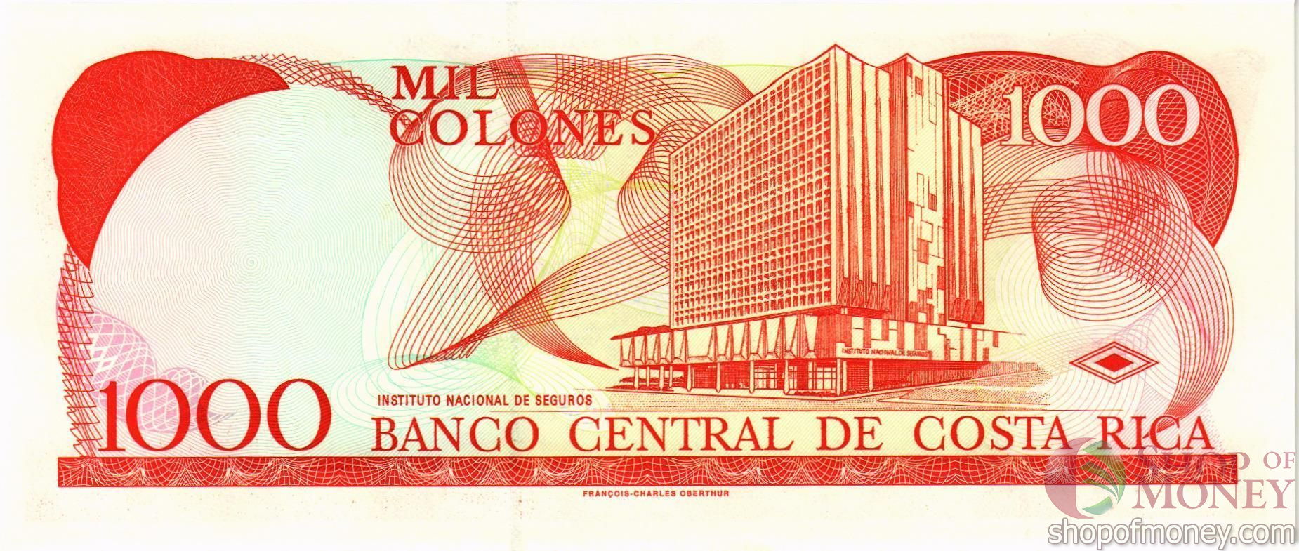 КОСТА-РИКА 1000 КОЛОН мини 2
