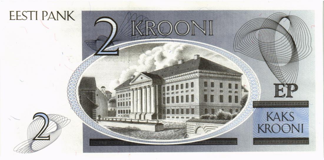 ЭСТОНИЯ 2 КРОНЫ мини 2