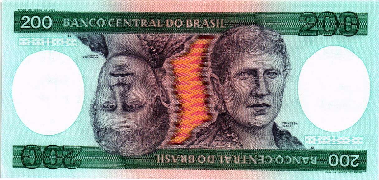 БРАЗИЛИЯ 200 КРУЗЕЙРО мини 1