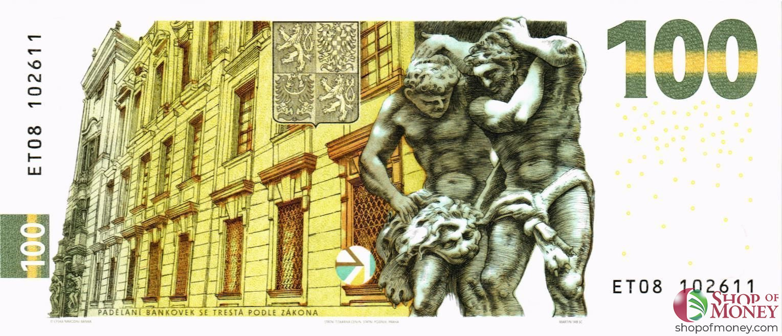 ЧЕХИЯ 100 КРОН (В БУКЛЕТЕ) мини 3
