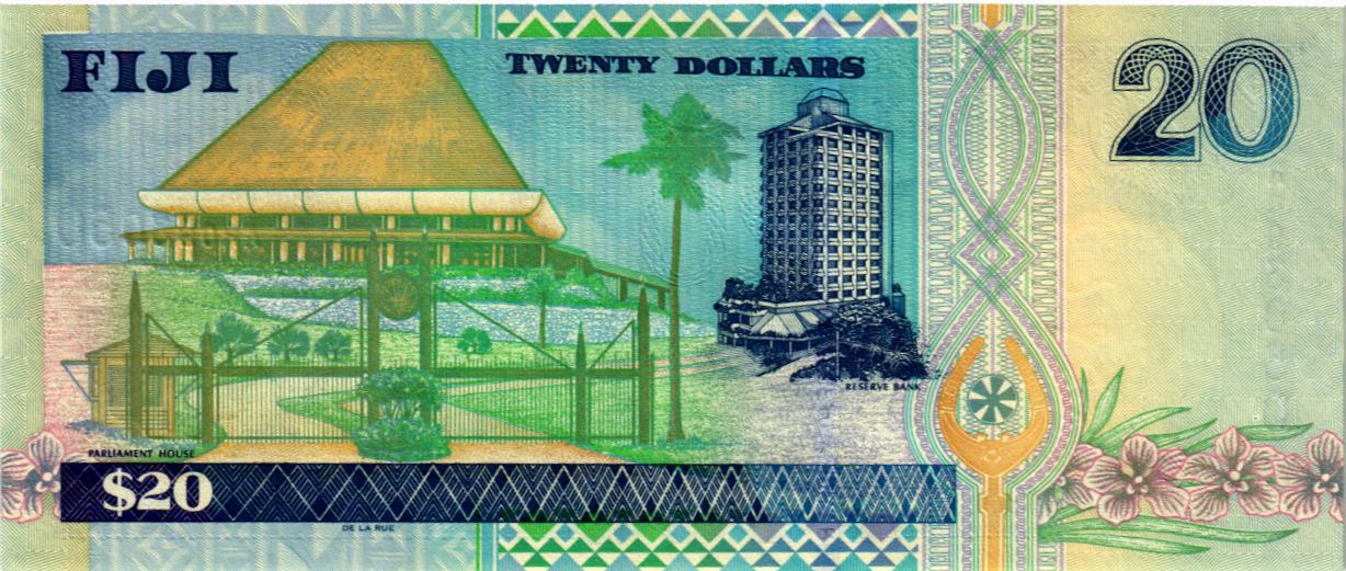ФИДЖИ 20 ДОЛЛАРОВ мини 2
