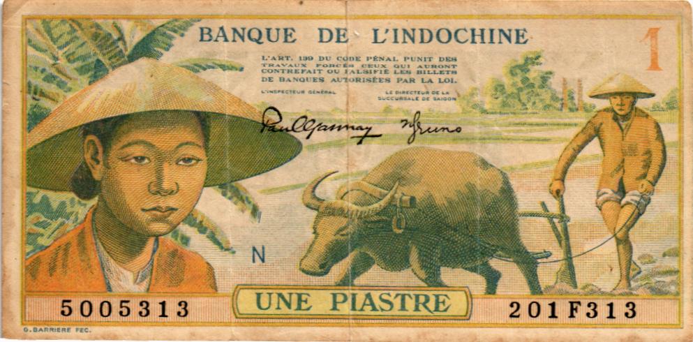 ФРАНЦУЗСКИЙ ИНДОКИТАЙ 1 ПИАСТР мини 1