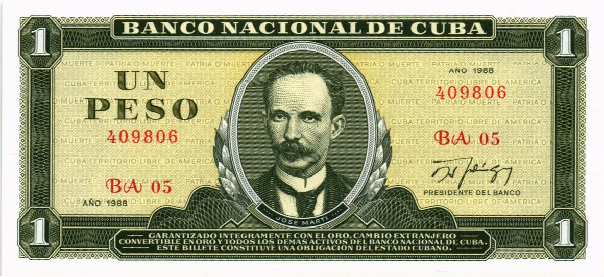 КУБА 1 ПЕСО