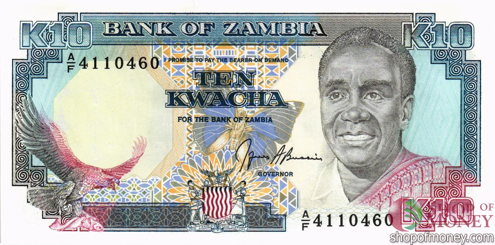 ЗАМБИЯ 10 КВАЧА мини 1