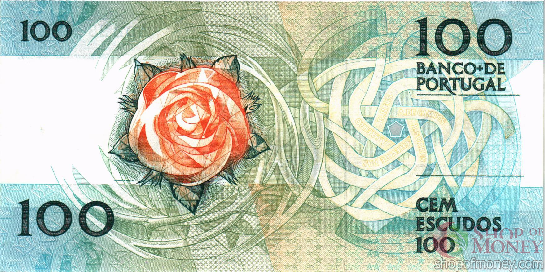 ПОРТУГАЛИЯ 100 ЭСКУДО мини 2