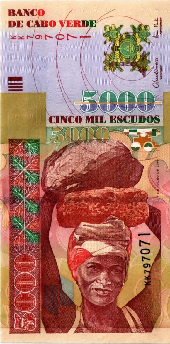 КАБО-ВЕРДЕ 5000 ЭСКУДО