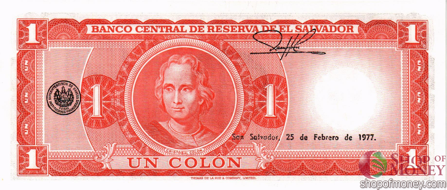 САЛЬВАДОР 1 КОЛОН мини 2
