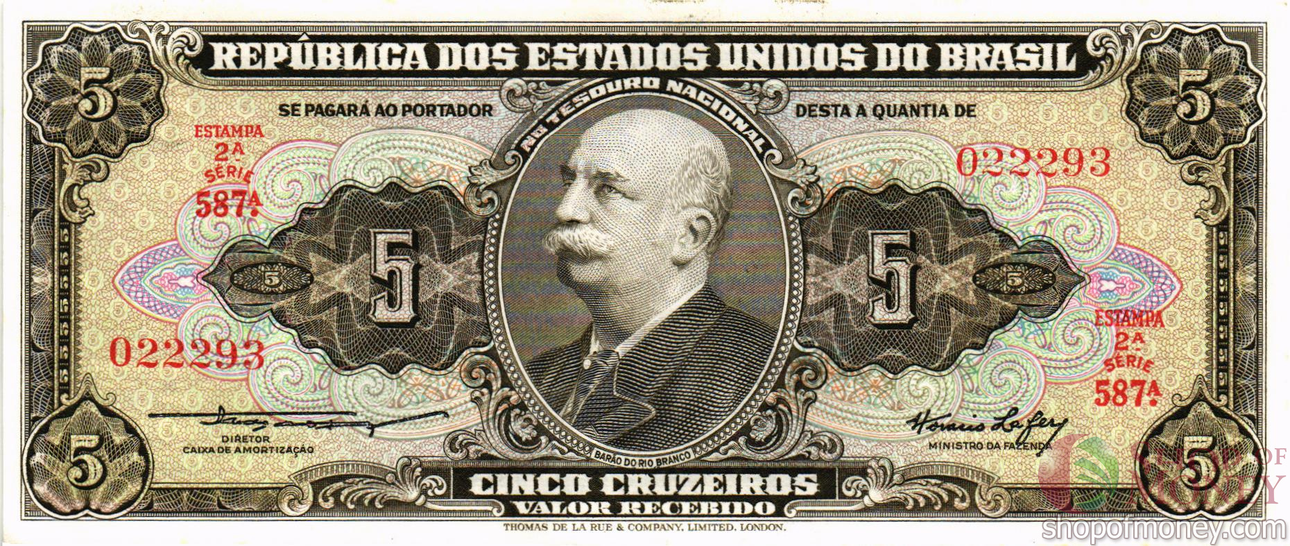 БРАЗИЛИЯ 5 КРУЗЕЙРО мини 1