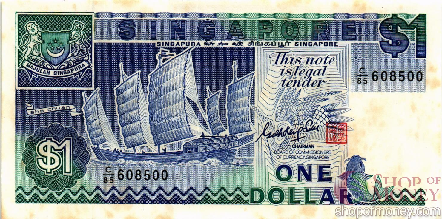 СИНГАПУР 1 ДОЛЛАР