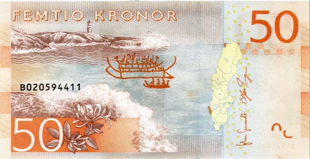 ШВЕЦИЯ 50 КРОН мини 2