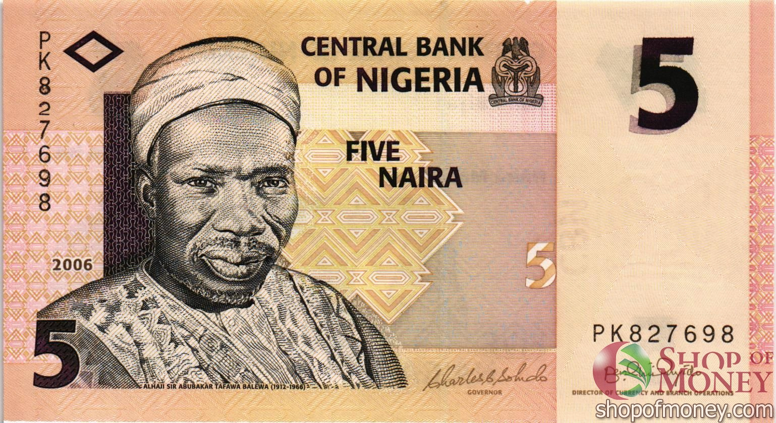 НИГЕРИЯ 5 НАЙРА