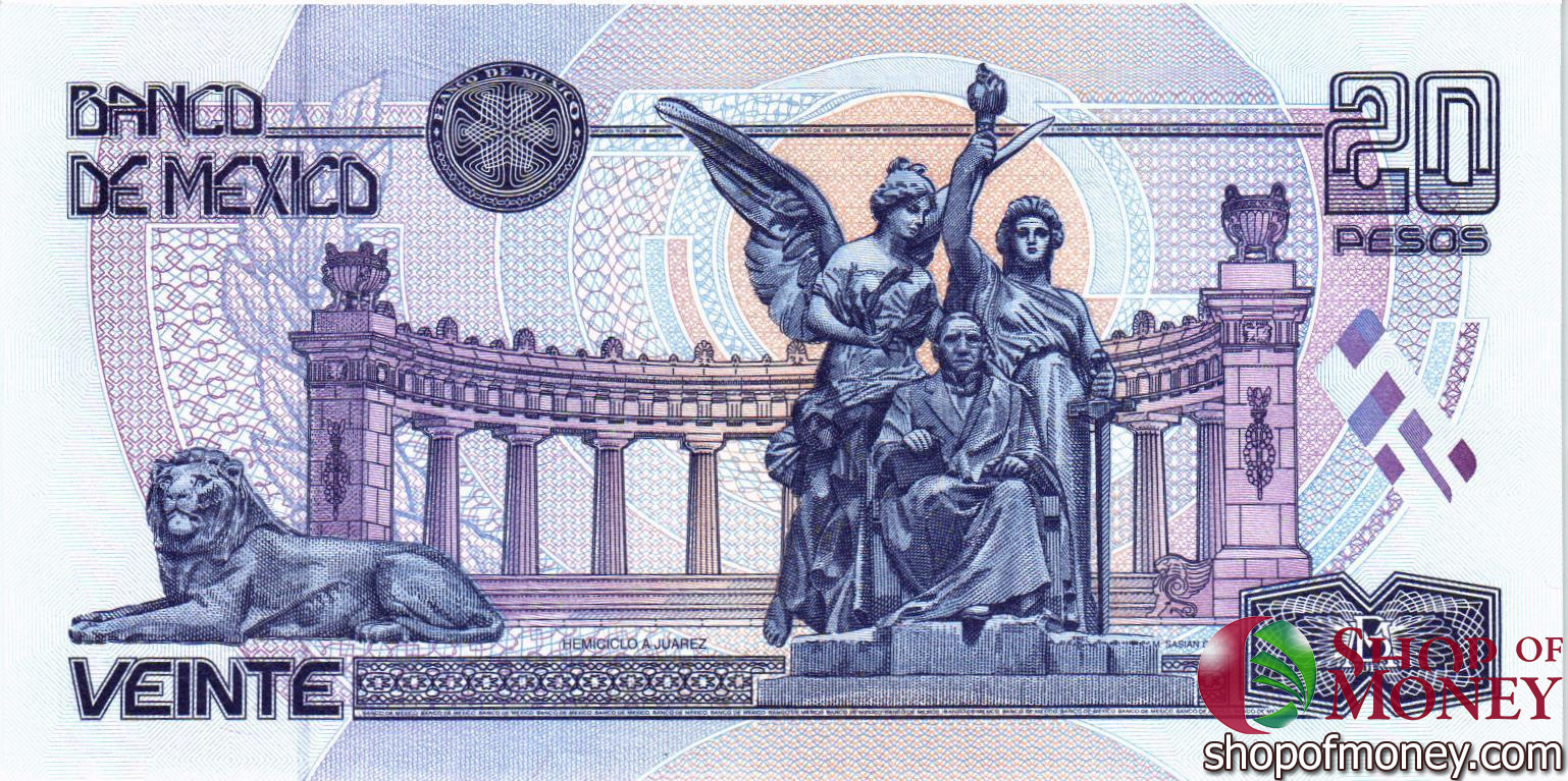 МЕКСИКА 500-200-100-50-20 ПЕСО мини 4