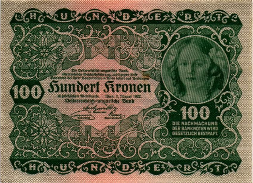 АВСТРИЯ 100 КРОН мини 1