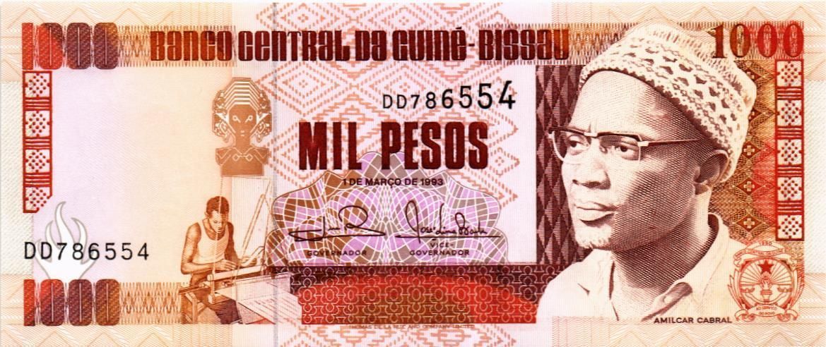 ГВИНЕЯ-БИСАУ 1000 ПЕСО