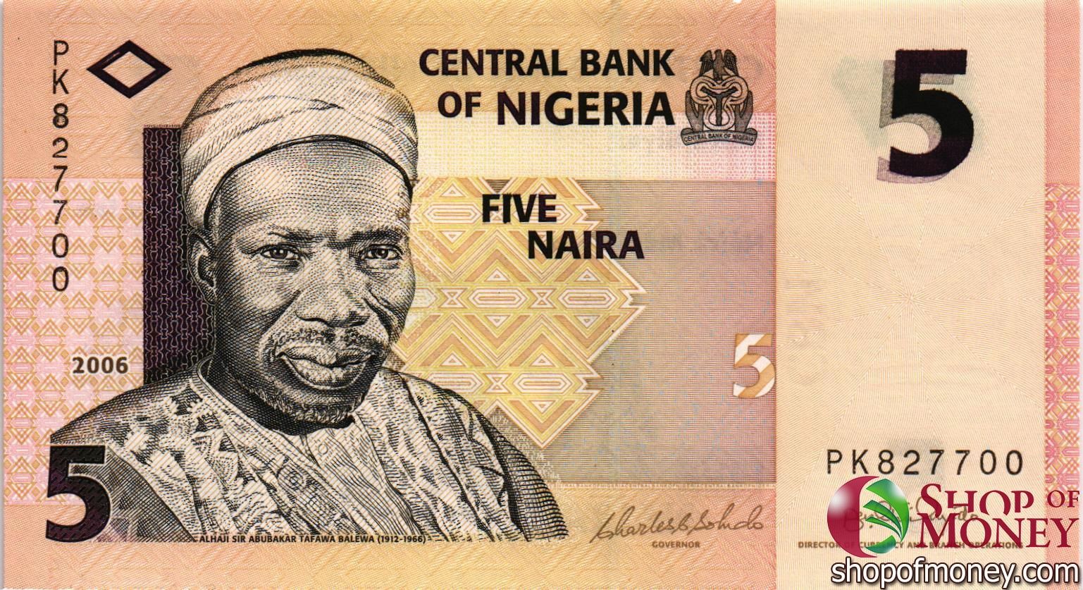 НИГЕРИЯ 5 НАЙРА