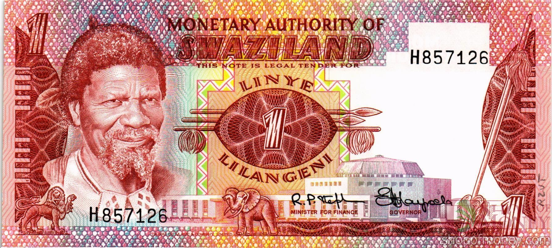 СВАЗИЛЕНД 1 ЛИЛАНГЕНИ мини 1