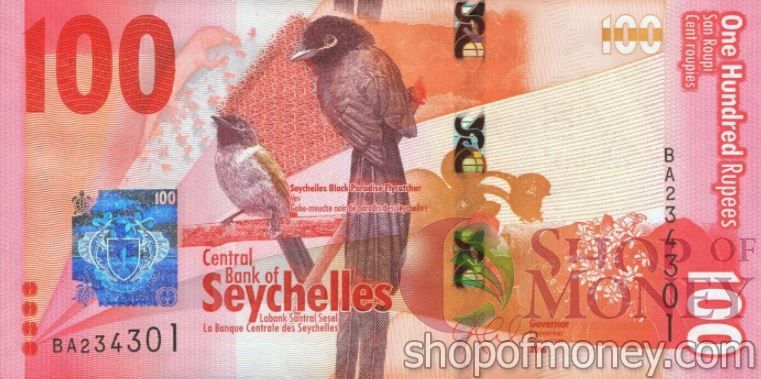 СЕЙШЕЛЬСКИЕ ОСТРОВА 100 РУПИЙ