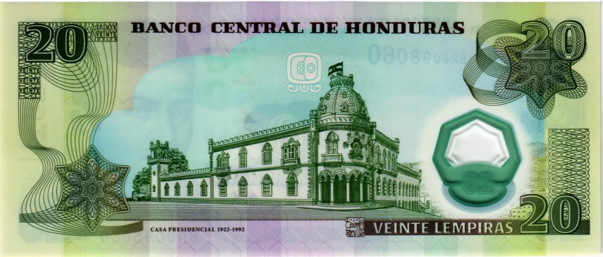 ГОНДУРАС 20 ЛЕМПИР мини 2
