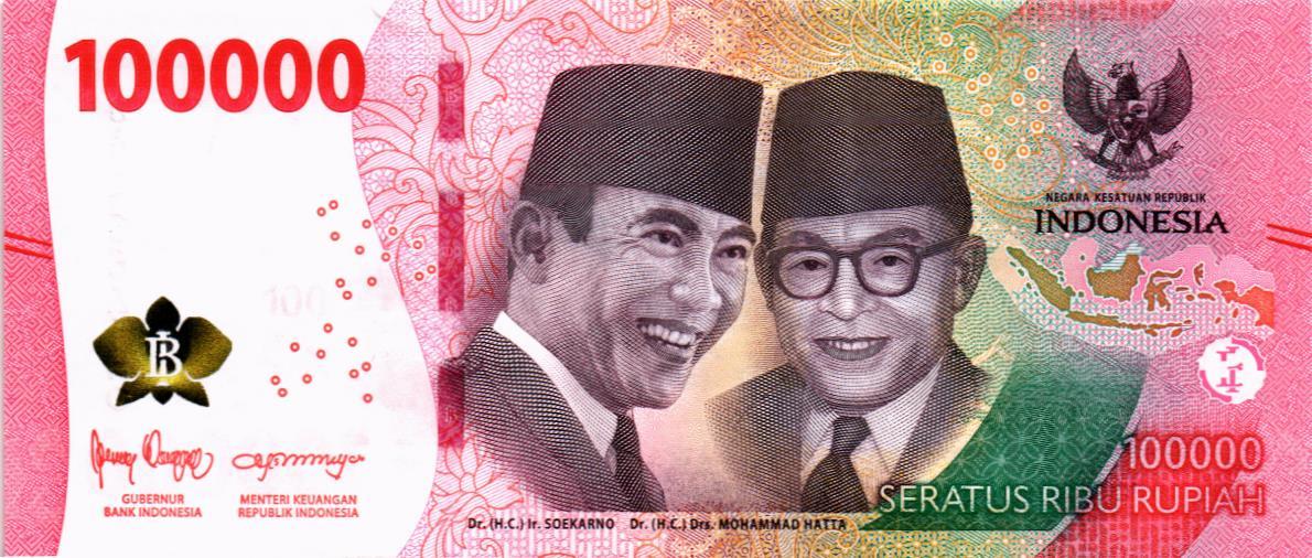 ИНДОНЕЗИЯ 100000 РУПИЙ