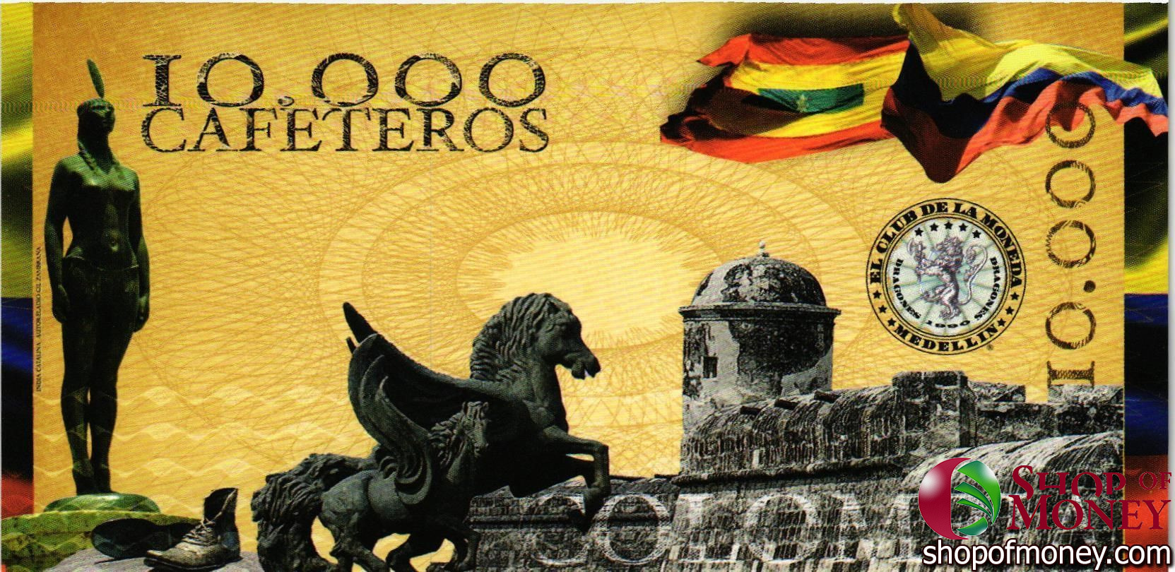 КОЛУМБИЯ КАФЕТЕРОС (КОНКУРС ДИЗАЙНА БАНКНОТ) мини 7