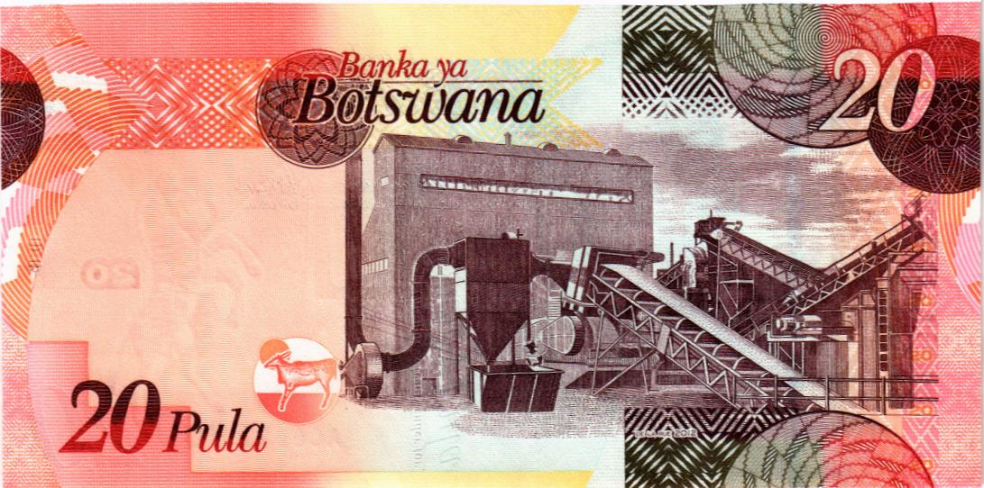 БОТСВАНА 20 ПУЛА мини 2