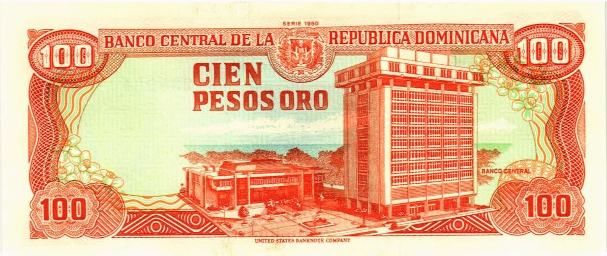 ДОМИНИКАНСКАЯ РЕСПУБЛИКА 100 ПЕСО мини 2