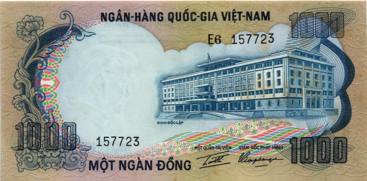 ЮЖНЫЙ ВЬЕТНАМ 1000 ДОНГ