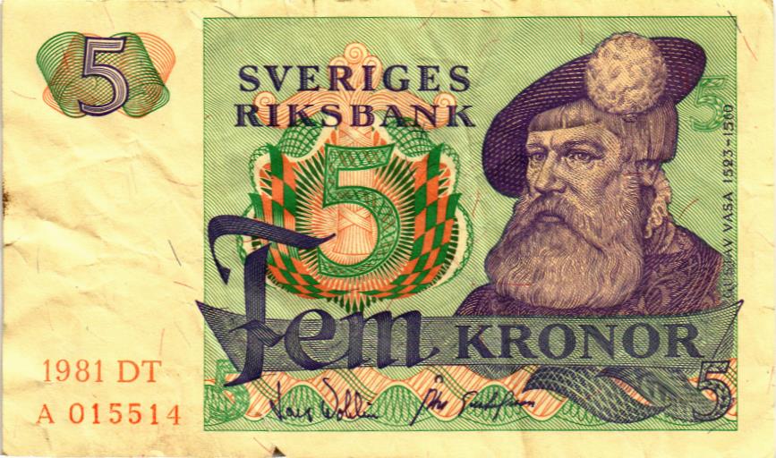 ШВЕЦИЯ 5 КРОН мини 1
