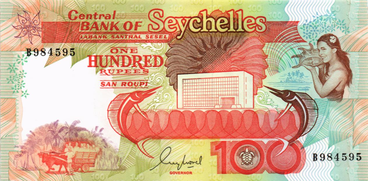 СЕЙШЕЛЬСКИЕ ОСТРОВА 100 РУПИЙ