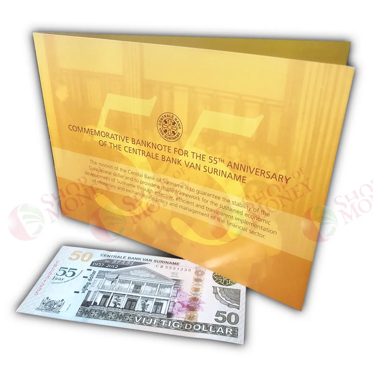 СУРИНАМ 50 ДОЛЛАРОВ (В БУКЛЕТЕ)