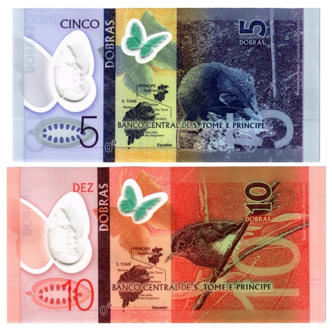 САН-ТОМЕ И ПРИНСИПИ НАБОР 5-10 ДОБР (ПОЛИМЕР) мини 2