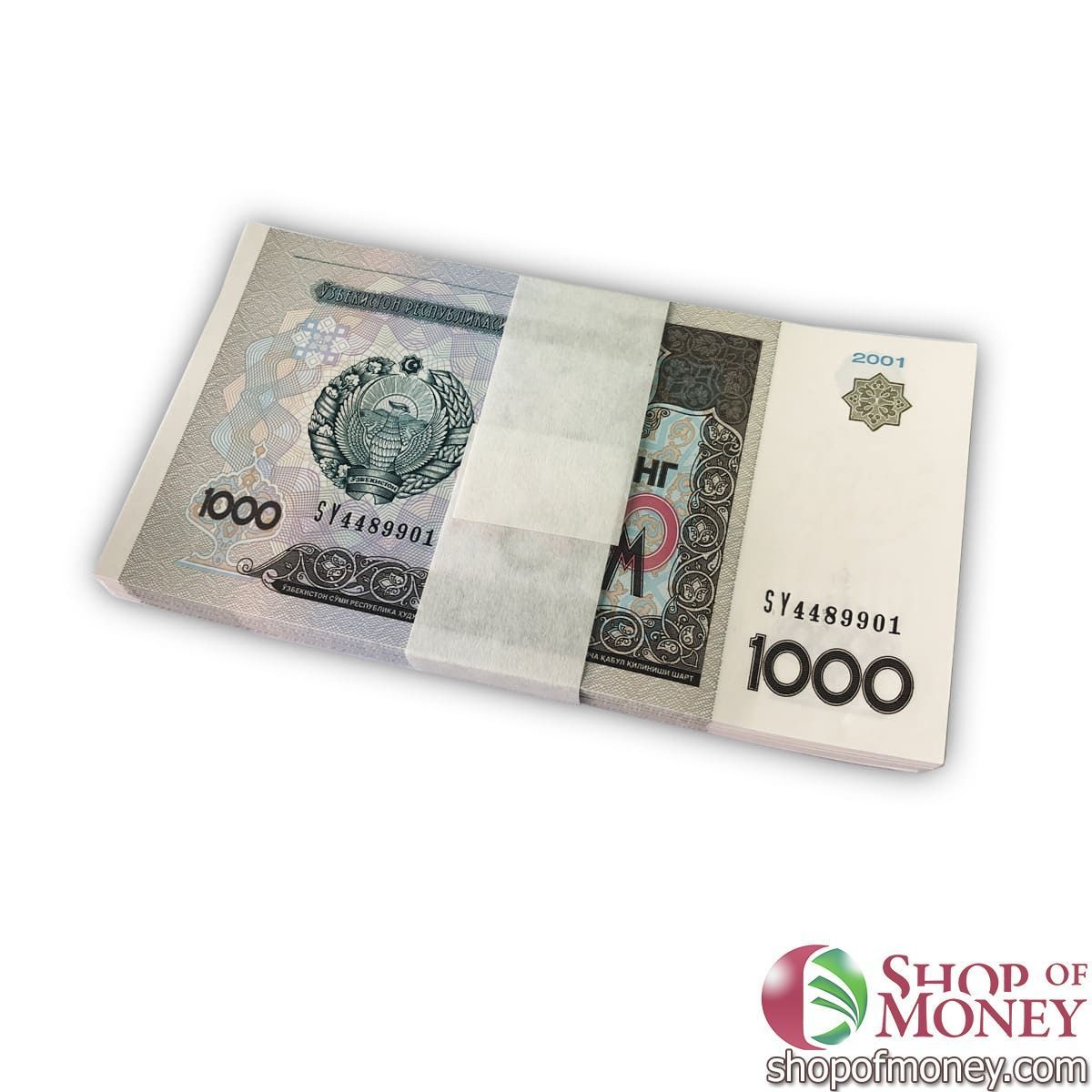 УЗБЕКИСТАН 1000 СУМ (100 БАНКНОТ)