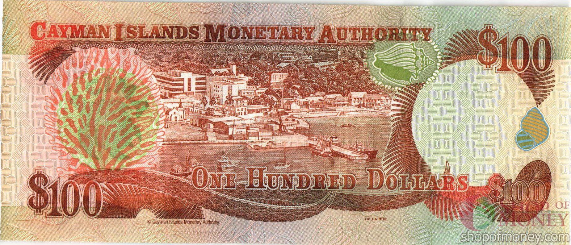 КАЙМАНОВЫ ОСТРОВА 100 ДОЛЛАРОВ мини 2