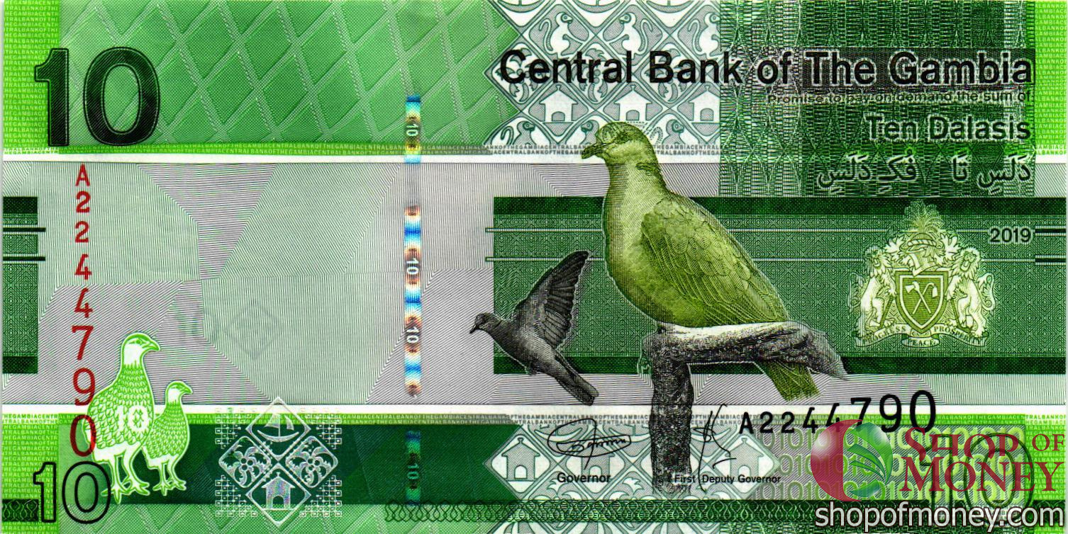 ГАМБИЯ 10 ДАЛАСИ мини 1