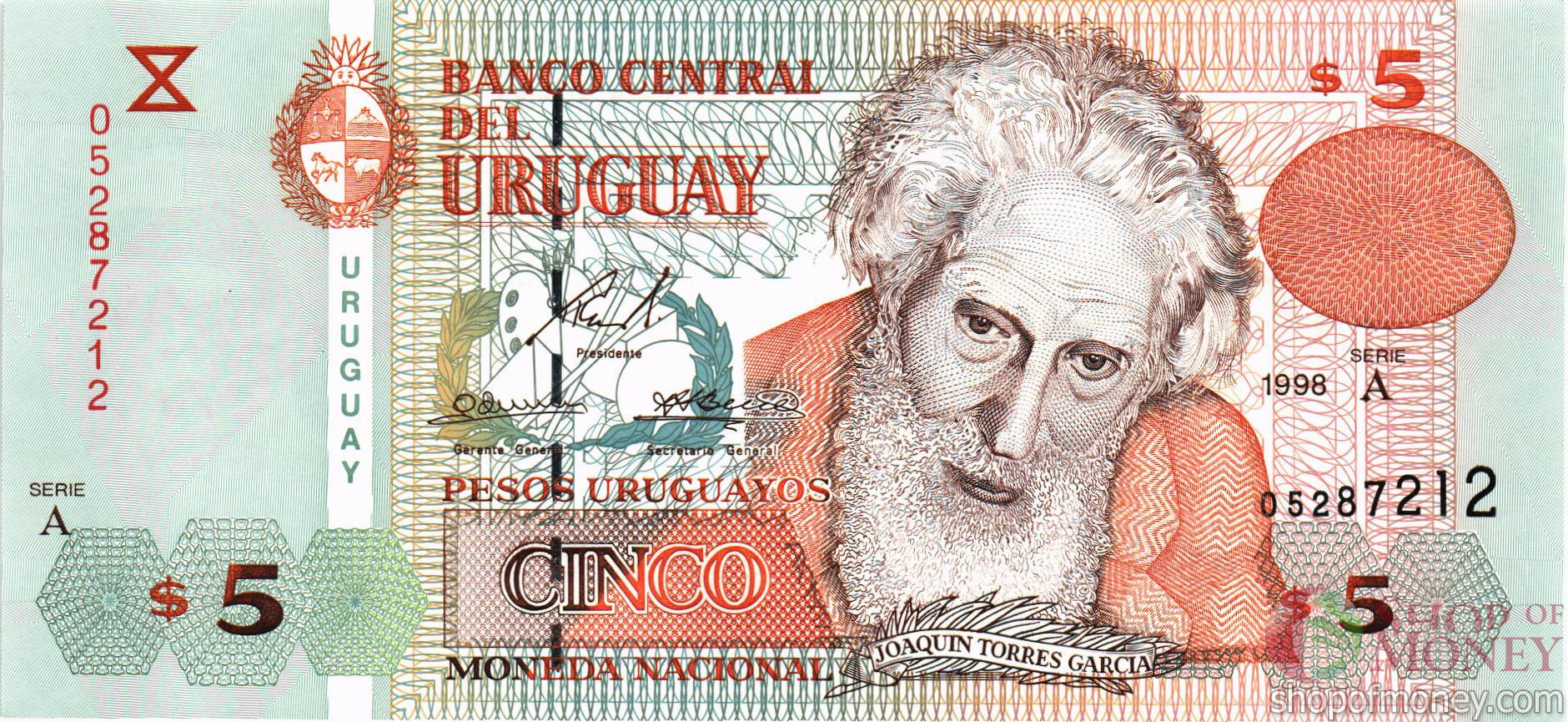 УРУГВАЙ 5 ПЕСО