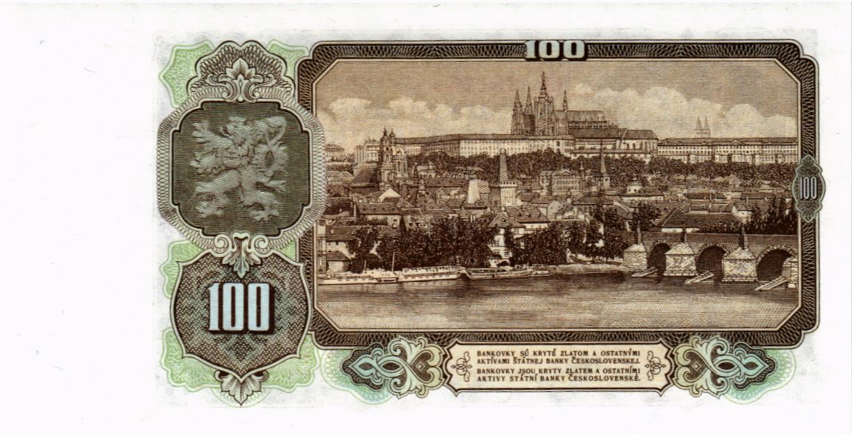 ЧЕХОСЛОВАКИЯ 100 КРОН мини 2