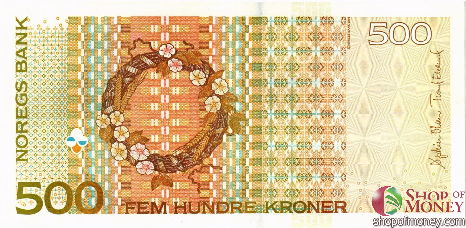 НОРВЕГИЯ 500 КРОН мини 2