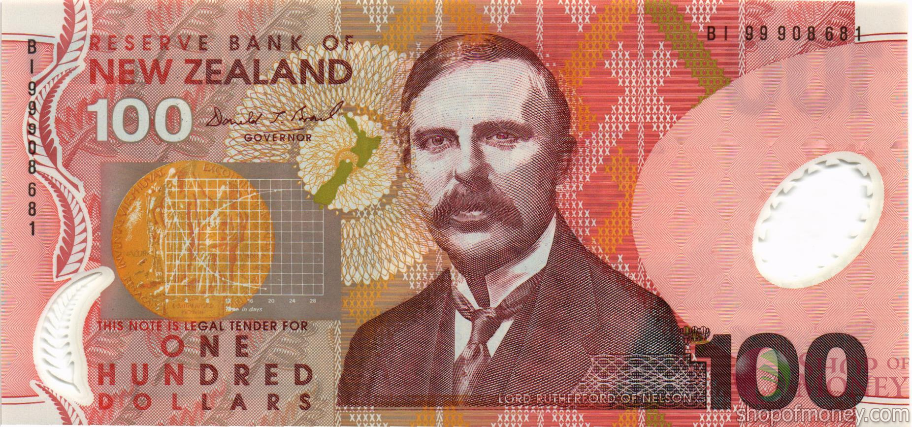 НОВАЯ ЗЕЛАНДИЯ 100 ДОЛЛАРОВ
