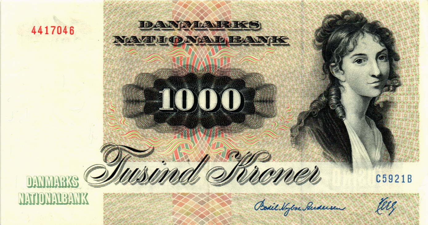 ДАНИЯ 1000 КРОН мини 1