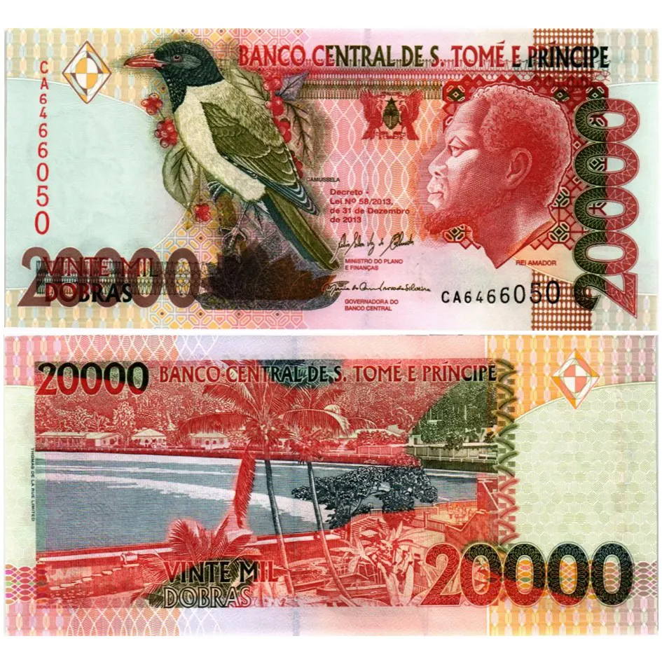 САН-ТОМЕ И ПРИНСИПИ НАБОР 5000-10000-20000-50000-100000 ДОБР мини 5