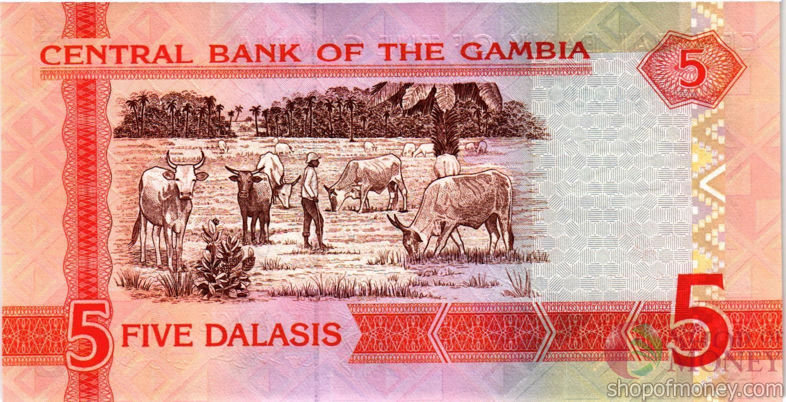 ГАМБИЯ 5 ДАЛАСИ мини 2
