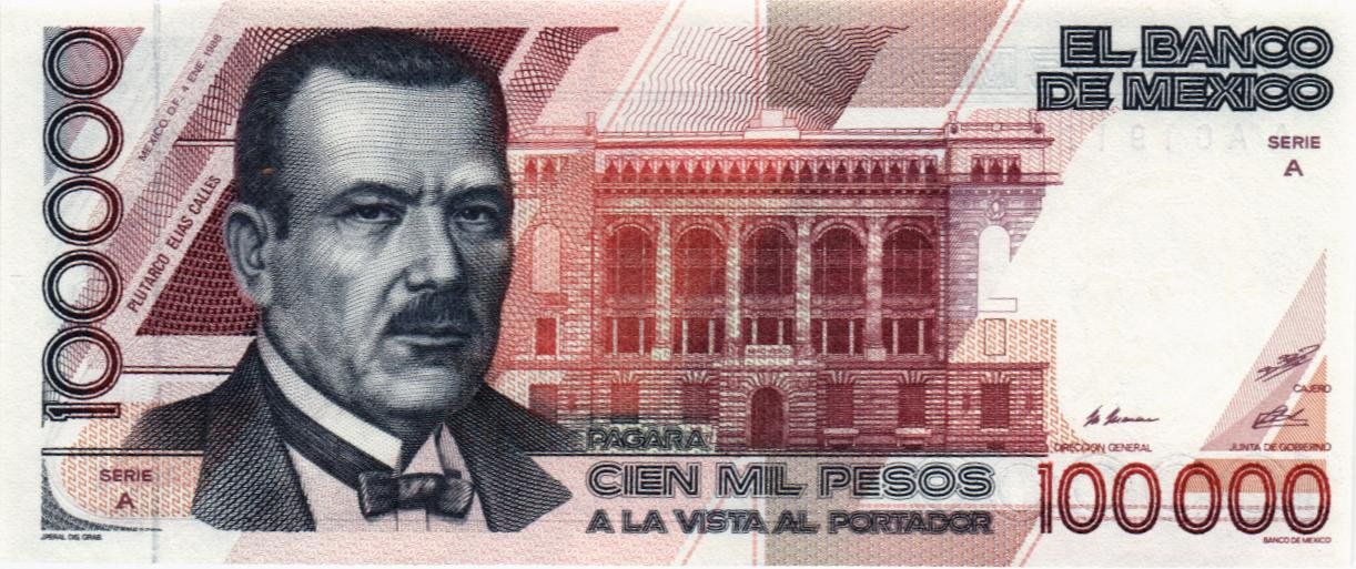 МЕКСИКА 100000 ПЕСО