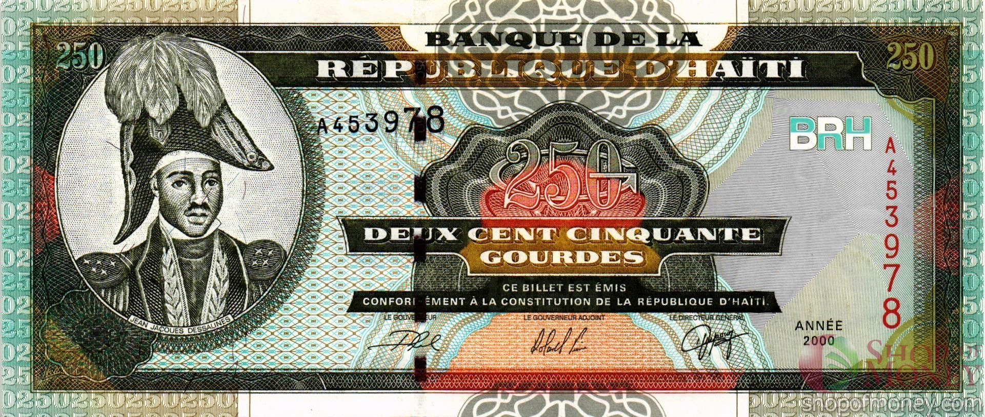 ГАИТИ 250 ГУРДОВ мини 1